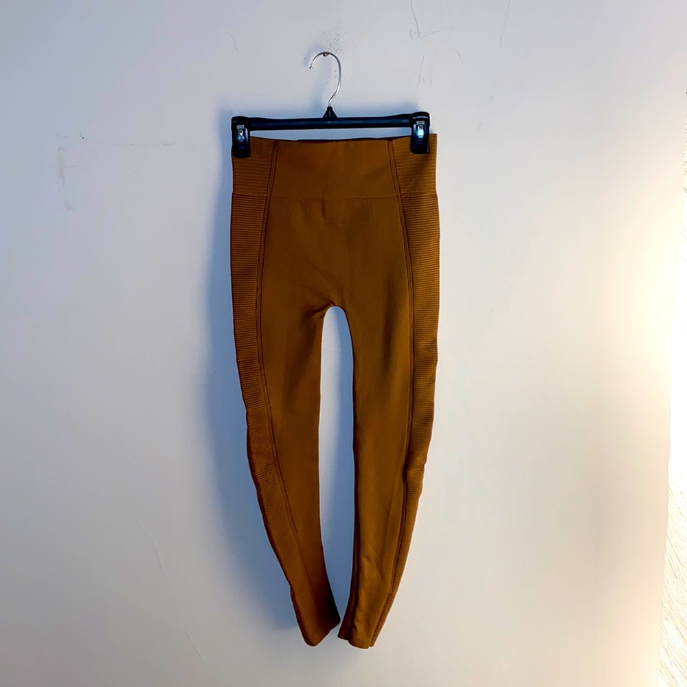 Camel colored leggings